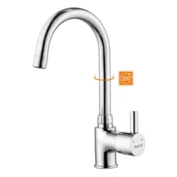 Ruhe Kara Brass Chrome Finish Single Lever Sink Mixer with Medium 15 inch Round Swivel Spout, 11-1526-RM-picture-41