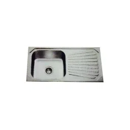 Jayna Jupiter SBSD 02 Glossy Sink With Drain Board, Size: 37 x 18.5 in-image-59