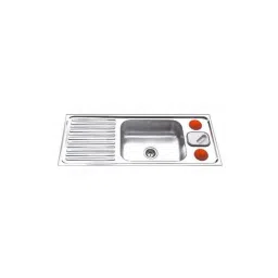 Jayna Zodiac SBGB 02 Matt Sink With Garbage Bin, Size: 48 x 20 in-image-50