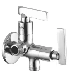 Kamal Two in One Angle Faucet - Step, STP-2720-16