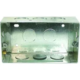 Schneider Electric 4 Module 1mm Metal Box for Wiring, MR1104-38