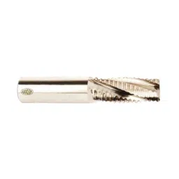 Addison 31mm HSS M2 Parallel Shank Roughing End Mill with Ground Relieved Chip Breaker Grooves-image-33
