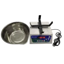 Kingstar 120kg 300x300mm Mild Steel Red LED Backlit Display Weighing Scale-image-75