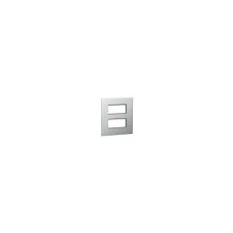Legrand Arteor 3 Module Mirror Finish Black Square Cover Plate For Shaver Socket, 5750 73-picture-20