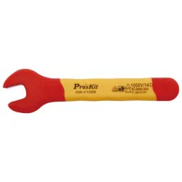 Proskit HW-V108B VDE 1000V Insulated Single Open End Wrench 8 mm-6