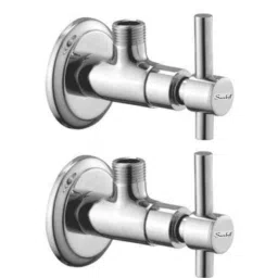 Snowbell Tarim Heavy Brass Chrome Plated Angle Faucet (Pack of 2)-image-39
