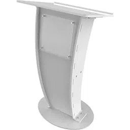 Classic Concepts 24x20 inch White Acrylic Podium Stand for Conference &a; Seminar, CCP055-image-95