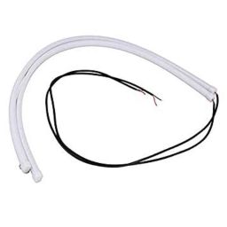 AOW Flexible 30cm Bike Headlight Neon LED DRL Tube (White) for Bajaj Pulsar AS 200 (Pack of 1)-12