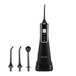 Dr Odin FC-259 170ml Black Oral Irrigator for Teeth Cleaning &a; Flossing with Waterproof IPX7, 360 deg Nose Rotator &a; 2 Minute Smart Timer-picture-42