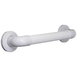 Implemental 10 inch ABS &a; Nylon White Grab Rail Bar for Bathroom Safety (Pack of 10)-image-14