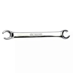 De Neers 21x22mm Chrome Vanadium Steel Flare Nut Spanner-picture-3