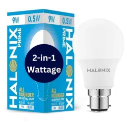 Halonix Prime 9W &a; 0.5W 2 in 1 All Rounder Cool White &a; Off White Led Bulb , PC-017-picture-9