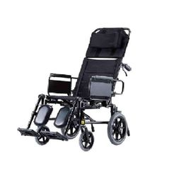 Karma KM-5000 1270x580x930mm 14F Black Standard Reclining Wheelchair-image-83
