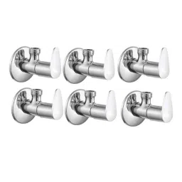 Fastgear Fusion Stainless Steel Silver Chrome Finish Angle Valve, FG1184 (Pack of 6)-picture-38