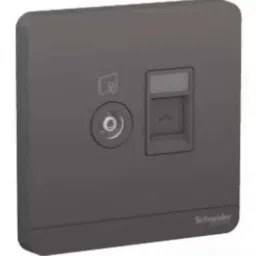 Schneider Electric AvatarOn RJ45 Cat5e Dark Grey TV/R/DATA Socket, E8332TVRJS5_DG-picture-14