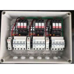 Daystar 3 in 3 Out 1000V Solar DC Distribution Box with 16A/4P DC MCB, DC SPD &a; 15A DC Fuse-32