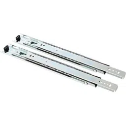 Hettich 2 Pcs 24 inch Steel Zinc Finish Drawer Sliding Wardrobe Telescopic Channel Set, 9215442-picture-33
