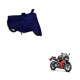 Kozdiko Matty Black Bike Body Cover for Hero HX 250, kozd_21357-picture-39