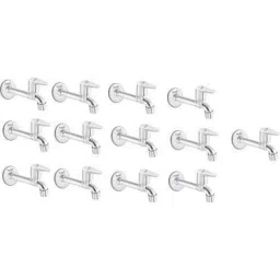 Prestige Slite Brass Chrome Finish Long Body Bib Cock (Pack of 13)-image-31