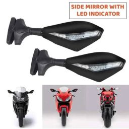 AllExtreme EXTSRM2 Amber Yellow Rearview Side Mirror with LED Turn Signal Indicator image 5