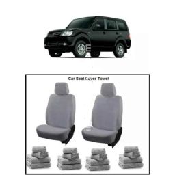 Oscar Grey Aut-Sn-4426 Towel 1 Pcs\\Set Tata Sumo Car Seat Cover-picture-33