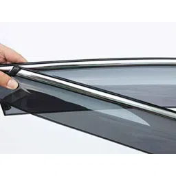Auto Pearl 4 Pcs ABS Window Door Visor Set for Scorpio image 4