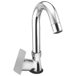 IRIS Spa Brass Chrome Finish Swan Neck Pillar Tap-image-80