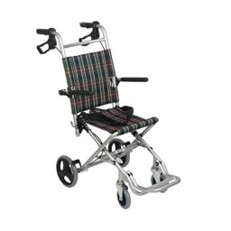 VMS VWE1050 Trip Aluminium Multicolour Lightweight Wheelchair with Seat Belt-12