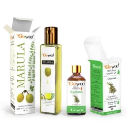 GoWoo 2 Pcs 10ml Natural Cypress Aroma Oil &a; 100ml Marula Carrier Oil Set, GWOC499-P18+P176-picture-0