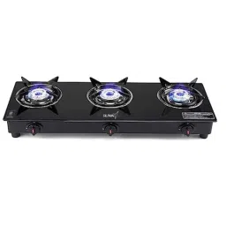 Ruwa 3 Burner Glass Top Black Automatic Gas Stove, SWLCG3AUTO-image-53