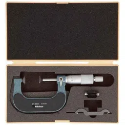Mitutoyo 50-75mm Ratchet Stop Disk Micrometer, 123-103-17