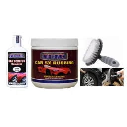 Indopower Ff1036 Car 5X Rubbing, Scratch Remover, All Tyre Cleaning Brush Kit, AHh1040-image-70