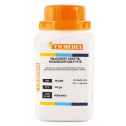 TM Media 100g Macconkey Agar W/Magnesium Sulphate, TM 2226-17
