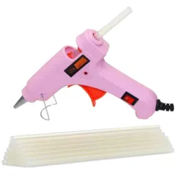 Gunstick 20W Pink Glue Gun with 20 Pcs Transparent Glue Sticks-image-56