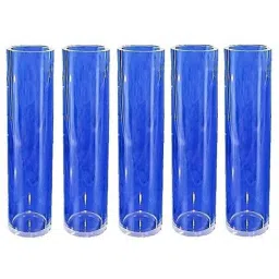 Lab Junction 5 Pcs 3.5ml Glass Colorimeter Test Tubes Set with Flat Bottom-41