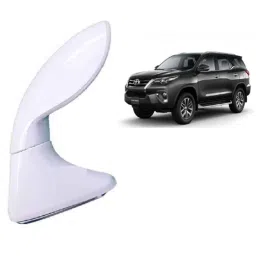 SureStrive ABS White Front Left Side Fender Angle View Bonnet Blind Mirror for Toyota Fortuner New Model image 2