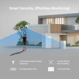 EZVIZ H8C 4MP White Pan &a; Tilt Wi-Fi Camera with Colour Night Vision &a; 360 deg Coverage image 4