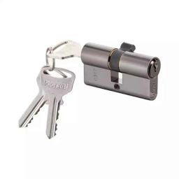 Dorset CL 203 TM 80mm Alloy Steel Titanium Matt Finish Euro Profile Pin Cylinder Lock (Pack of 3)-image-99