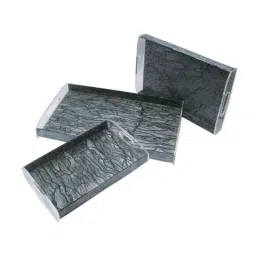 iLife 3 Pcs 4mm Acrylic Grey Serving Tray Set-picture-23