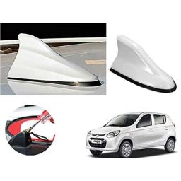 Auto Pearl ABS White Universal Replacement Shark Fin Car Roof Antenna For Maruti Suzuki Alto 800-image-96