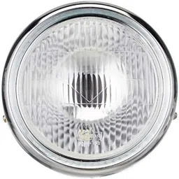 Uno Minda Hard Coated Lens Head Light with Dome, Parking &a; Coupler for Suzuki Samurai, HL-5174A-34
