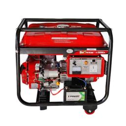 Himalayan Power GE-5000RS 5 kVA 17.5A Portable Recoil &a; Self Start Petrol Portable Generator with Battery-picture-14