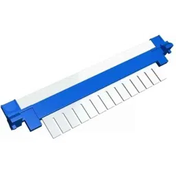 Abdos Blue &a; White 1mm 18-wells 120 μl well volume Multi Channel Pipette Compatible Comb for TV200, TV400-C1-18MC-13