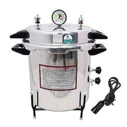 Indosurgicals 24L Aluminium Seamless Electric Pressure Cooker Type Autoclave, 45003-image-45