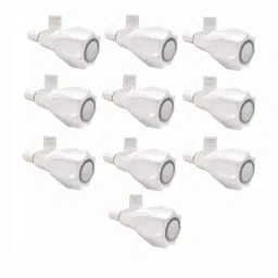 Fastgear Plastic White Chrome Finish Angle Valve, FG2395 (Pack of 10)-image-98