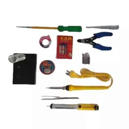 Vtronix 11 Pcs 25W Steel Round Tip Soldering Iron Temperature Controlled Kit, VtX-25W-SIK038-picture-7