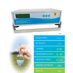 Lab Junction Conductivity TDS Meter, Microprocessor Conductivity, TDS, Salinity, Temp. Meter, LJ-1602-47