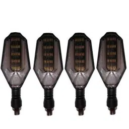 JBRIDERZ 4 Pcs U Style White Yellow LED Indicator Set for Honda Dream Neo-picture-33