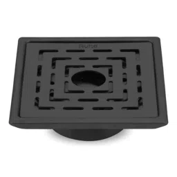 Ruhe Sapphire 6x6 inch Stainless Steel 304 Black PVD Coating Square Floor Drain with Hole, 16-0338-34-picture-47