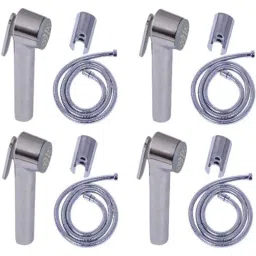 Prestige Star Brass Chrome Finish Health Faucet Set (Pack of 4)-image-26